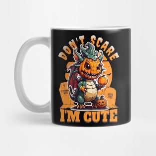 Halloween Dino - Don't Scare I'm Cute Mug